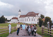 ドイツ バイエルン州 ヴィース教会にて